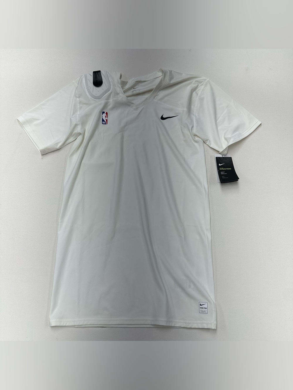 Nike Pro NBA Team Player Issue Compression Shirt BQ2419-100 Men's 3XL White Gym